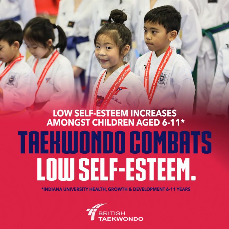 Taekwondo combats low self esteem