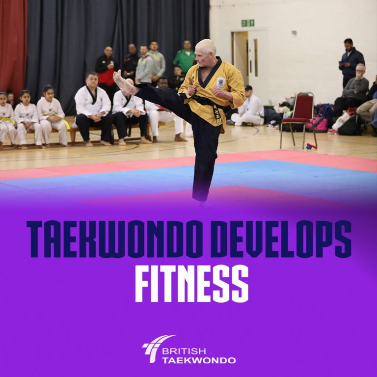 Taekwondo develops fitness