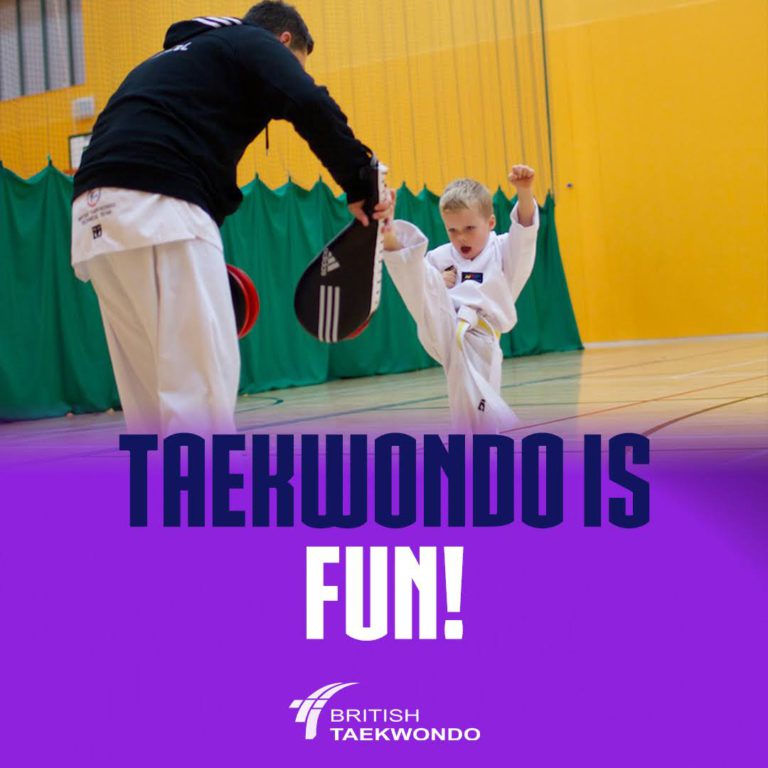 Taekwondo is fun